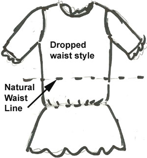 antique doll dress style